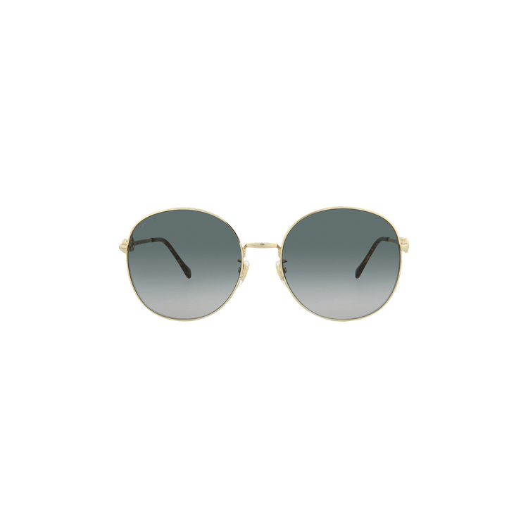 Gucci Round Frame Sunglasses — Grey
