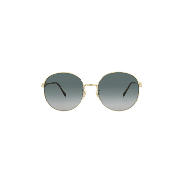 Gucci Round Frame Sunglasses — Grey