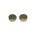 Gucci Round Frame Sunglasses — Brown