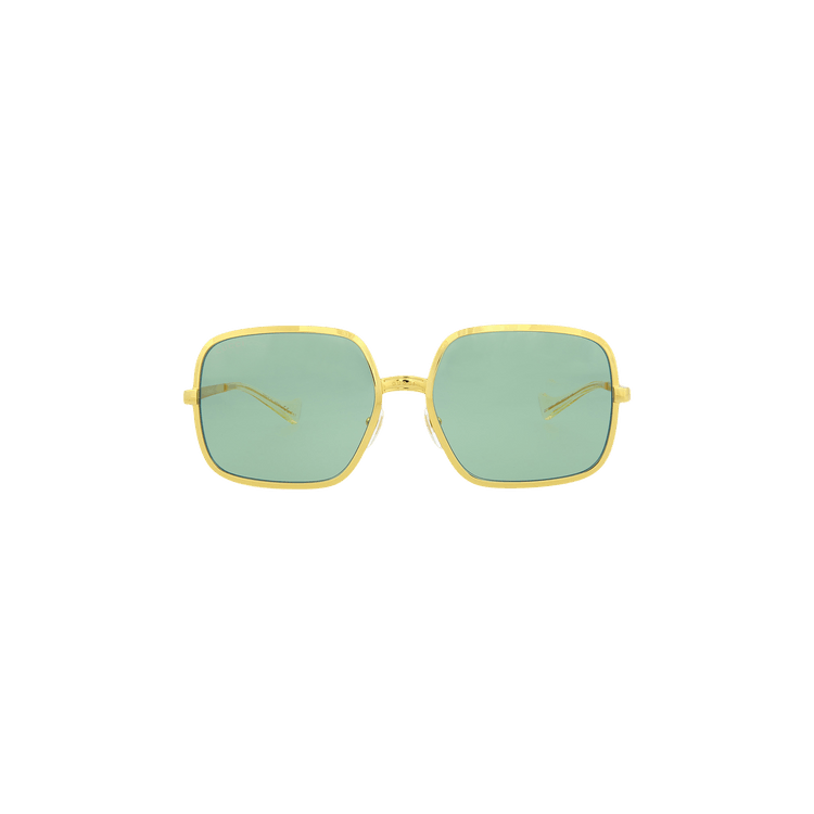 Gucci Square Frame Sunglasses — Green
