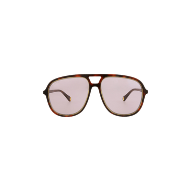 Gucci Aviator Sunglasses — Pink