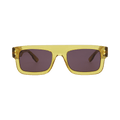 Gucci Square Frame Sunglasses — Yellow