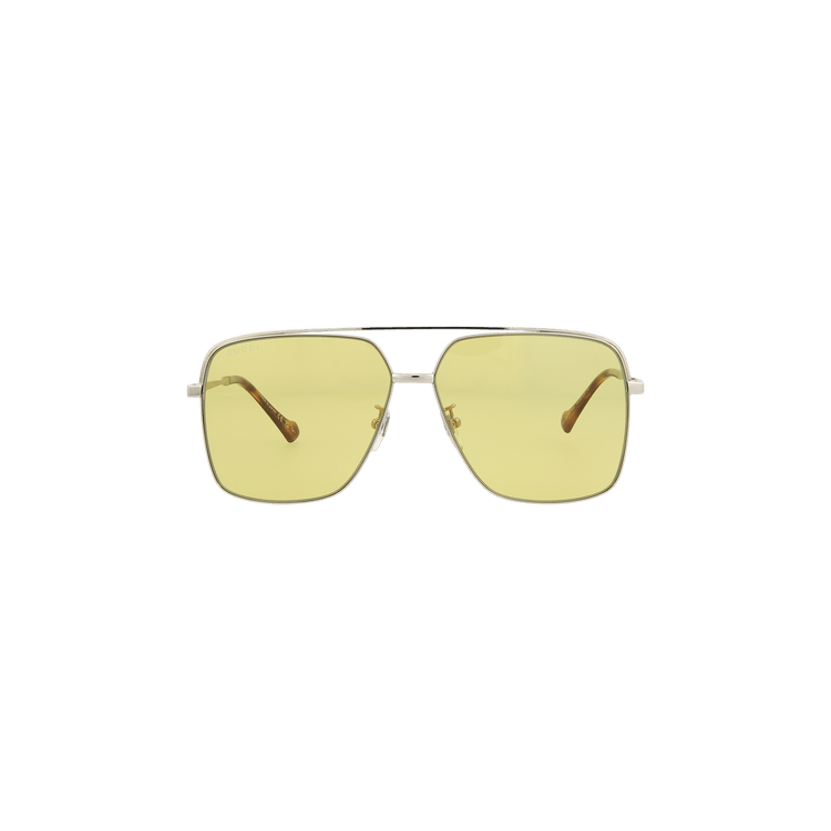 Gucci Aviator Sunglasses — Yellow