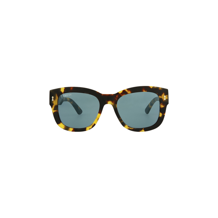 Gucci Square Frame Sunglasses — Grey