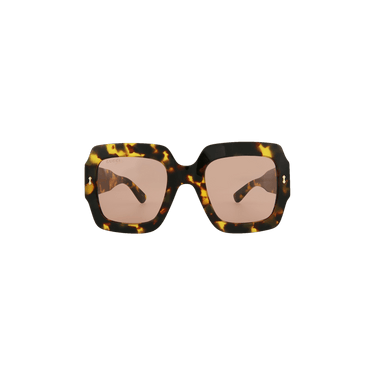 Gucci Square Frame Sunglasses — Red