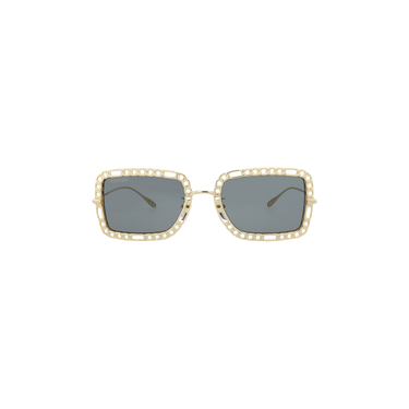 Gucci Square Frame Sunglasses — Grey