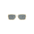 Gucci Square Frame Sunglasses — Grey