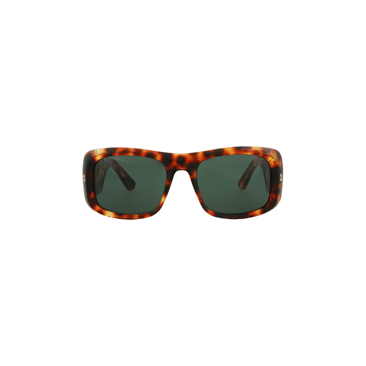 Gucci Square Frame Sunglasses — Green