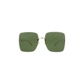 Gucci Square Frame Sunglasses — Green