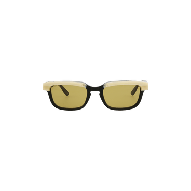 Gucci Square Frame Sunglasses — Yellow