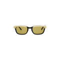 Gucci Square Frame Sunglasses — Yellow