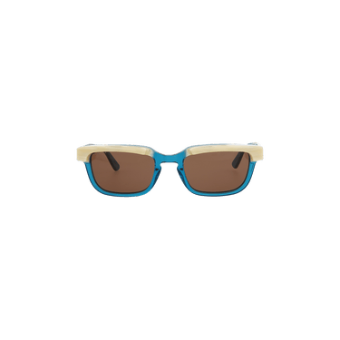 Gucci Square Frame Sunglasses — Brown