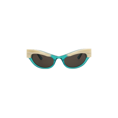 Gucci Cat Eye Frame Sunglasses — Multi-Color