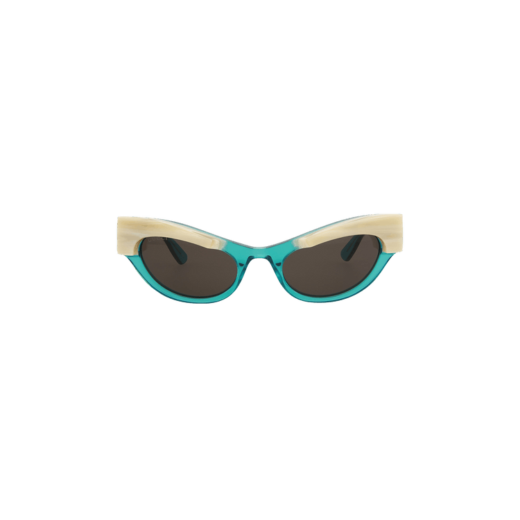 Gucci Cat Eye Frame Sunglasses — Multi-Color