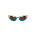 Gucci Cat Eye Frame Sunglasses — Multi-Color