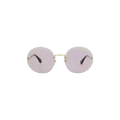 Gucci Round Frame Sunglasses — Purple