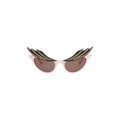 Gucci Cat Eye Sunglasses — Pink