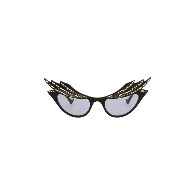 Gucci Cat Eye Sunglasses — Black