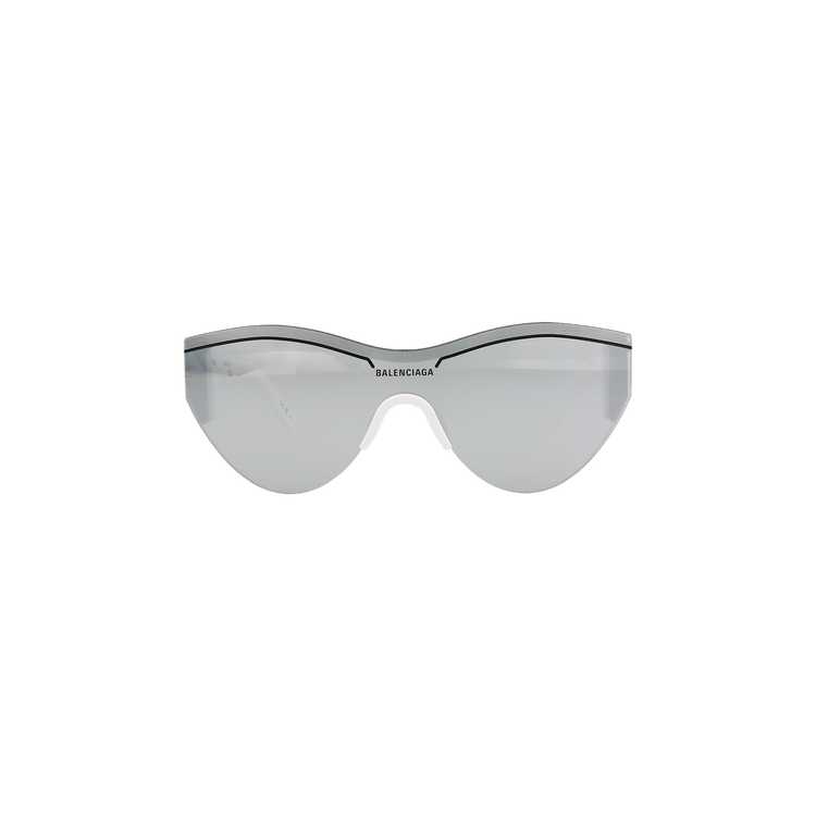Balenciaga Cat Eye Sunglasses — White