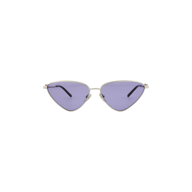 Balenciaga Cat Eye Sunglasses — Purple