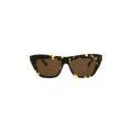 Bottega Veneta Cat Eye Sunglasses — Brown