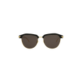 Bottega Veneta Round Frame Sunglasses — Black