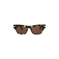 Bottega Veneta Cat Eye Sunglasses — Brown
