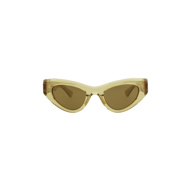 Bottega Veneta Cat Eye Sunglasses — Brown