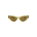 Bottega Veneta Cat Eye Sunglasses — Brown