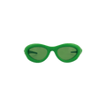 Bottega Veneta Cat Eye Sunglasses — Green