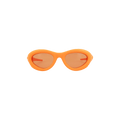 Bottega Veneta Cat Eye Sunglasses — Orange