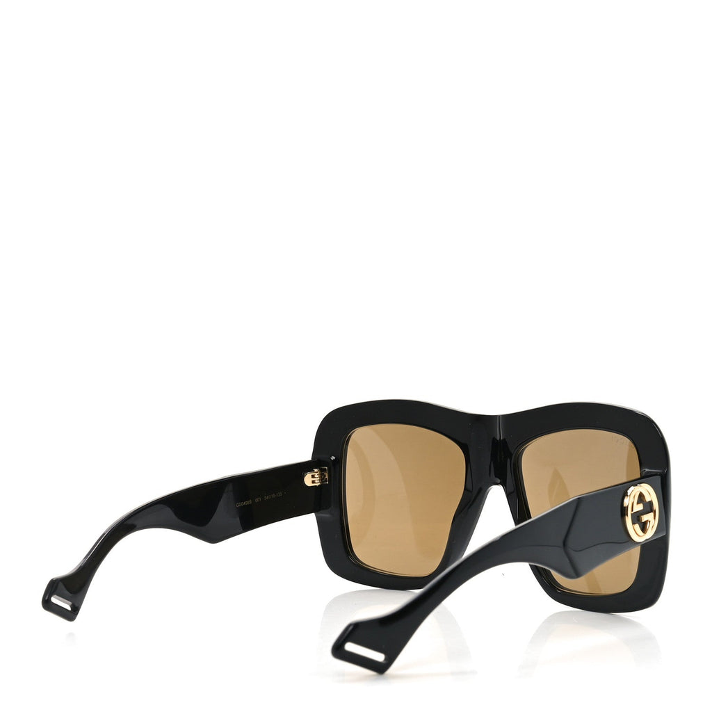 Gucci Square Sunglasses — Black GG0498S