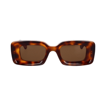 Loewe Chunky Anagram Sunglasses — Brown