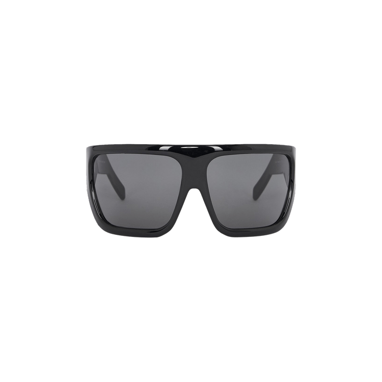 Rick Owens Shiny Davis Sunglasses — Black
