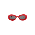 Loewe Paula's Ibiza Oval Sunglasses — Red