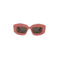Loewe Chunky Anagram Sunglasses — Pink