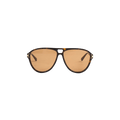 Amiri Aviator Logo Sunglasses — Brown