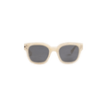 Amiri Aviator Logo Sunglasses — White