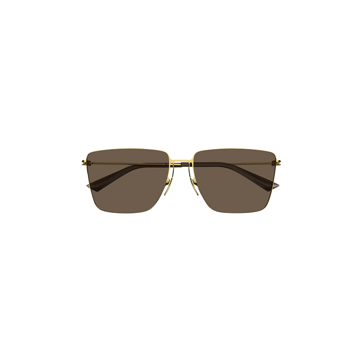 Bottega Veneta Sunglasses — Gold