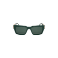 Casablanca Gold Plated Monogram Sunglasses — Green