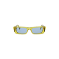 Gucci Rectangular Sunglasses — Yellow