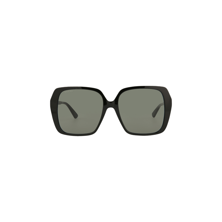 Gucci Square Sunglasses — Black