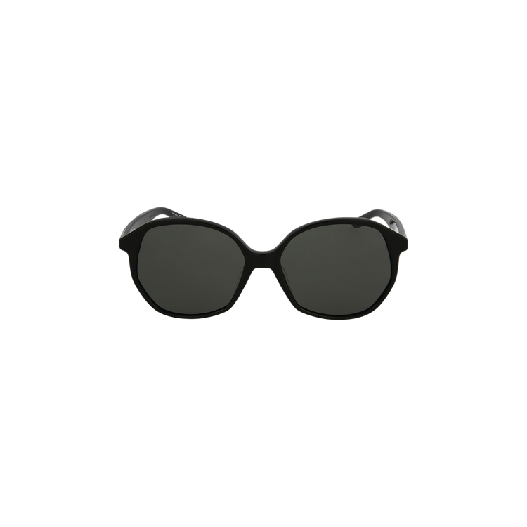 Balenciaga Hexagonal Sunglasses — Black