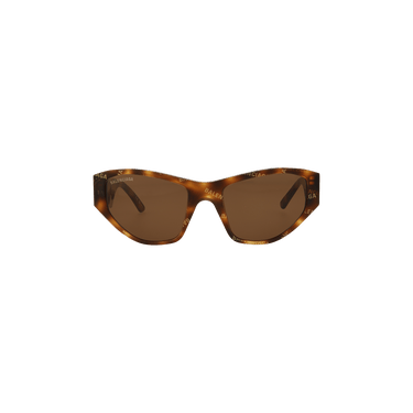 Balenciaga Cat Eye Sunglasses — Brown