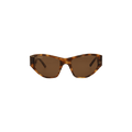 Balenciaga Cat Eye Sunglasses — Brown