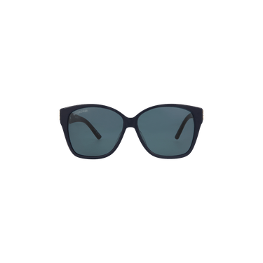 Balenciaga Geometric Sunglasses — Blue