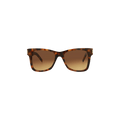 Saint Laurent Rectangular Sunglasses — Brown