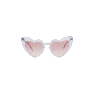 Saint Laurent Heart Sunglasses — Pink