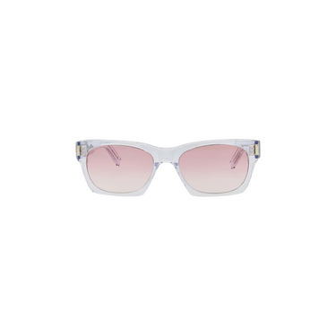 Saint Laurent Rectangular Sunglasses — Pink