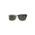 Saint Laurent Square Sunglasses — White